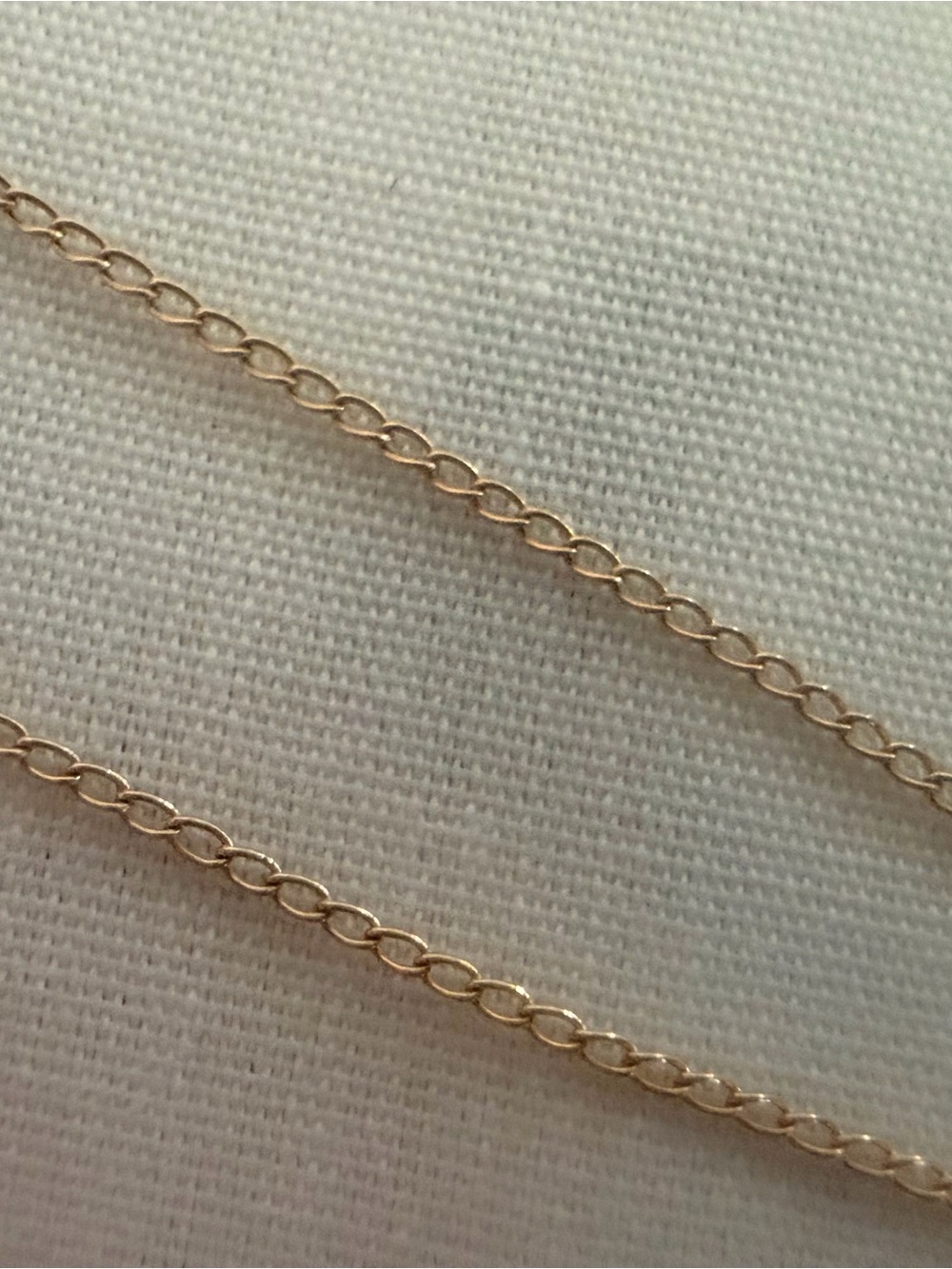 10k Gold Cable Chain Necklace